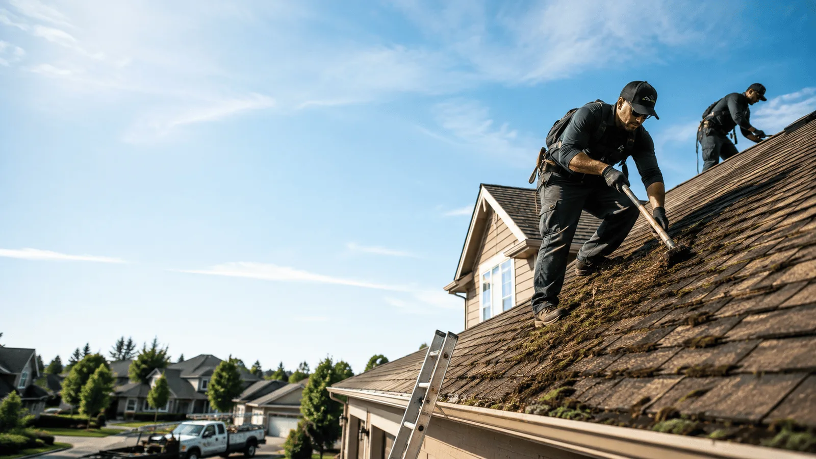 Roof Moss Removal in Pingree, ID near me